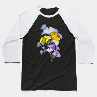 Ginko Biloba flora art #ginko Baseball T-Shirt